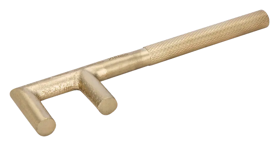 ⁨Pręt do zaworów nieiskrzący 30x200 mm brąz aluminiowy BAHCO⁩ w sklepie Wasserman.eu