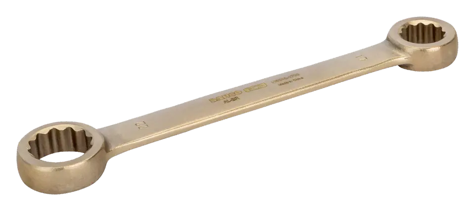 ⁨Klucz oczkowy dwustronny, nieiskrzący AL-BR 19x21 mm BAHCO⁩ w sklepie Wasserman.eu