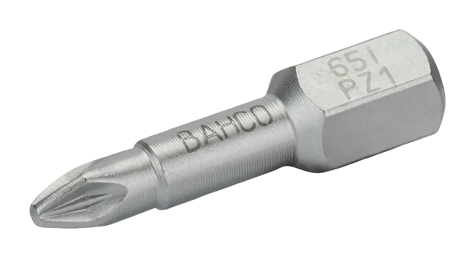 ⁨Końcówki obrotowe Pozidriv 1/4", 25 mm, 10 szt. BAHCO⁩ w sklepie Wasserman.eu