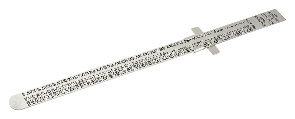 ⁨Linijka kieszonkowa elastyczna 160mm BAHCO⁩ w sklepie Wasserman.eu