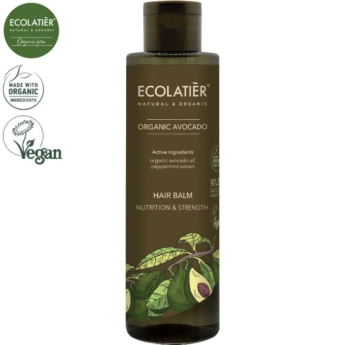 AVOCADO Balsam do włosów SIŁA ODŻYWCZA, 250 ml ECOLATIER w sklepie Wasserman.eu