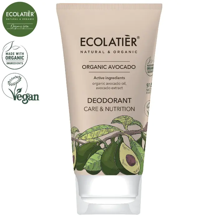 AVOCADO Dezodorant PIELĘGNACJA I ODŻYWIANIE, 40 ml ECOLATIER w sklepie Wasserman.eu