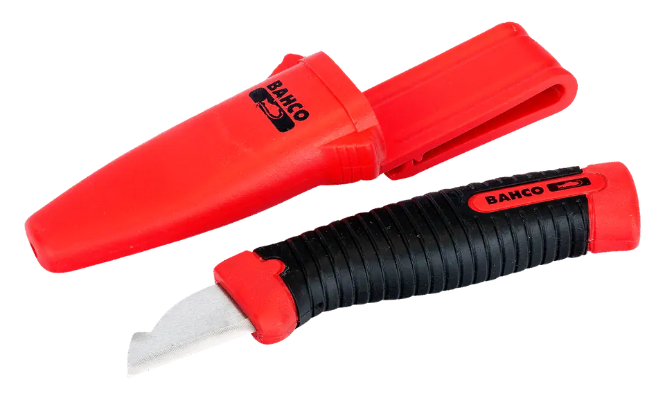 ⁨Nóż elektryczny do ściągania izolacji praworęczny 34 mm BAHCO⁩ w sklepie Wasserman.eu