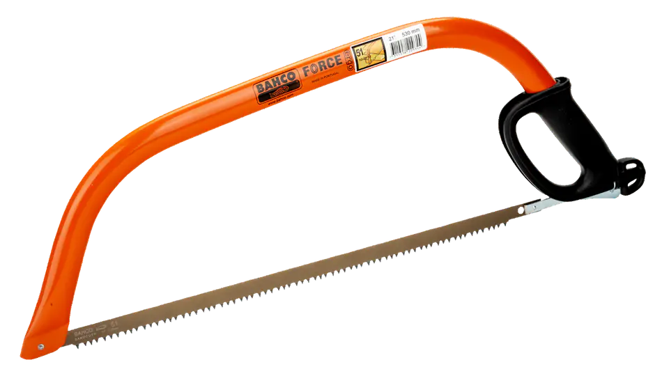 ⁨Piła kabłąkowa ERGO 610 mm (24 in), zęby do suchego drewna BAHCO⁩ w sklepie Wasserman.eu