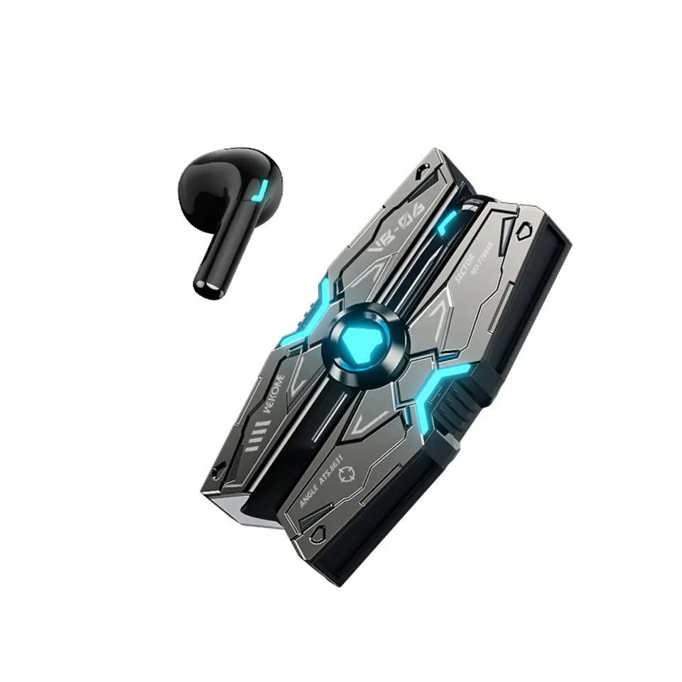 ⁨WEKOME VB06 Mecha Series - Bezprzewodowe słuchawki Bluetooth V5.3 TWS z etui ładującym (Tarnish)⁩ w sklepie Wasserman.eu