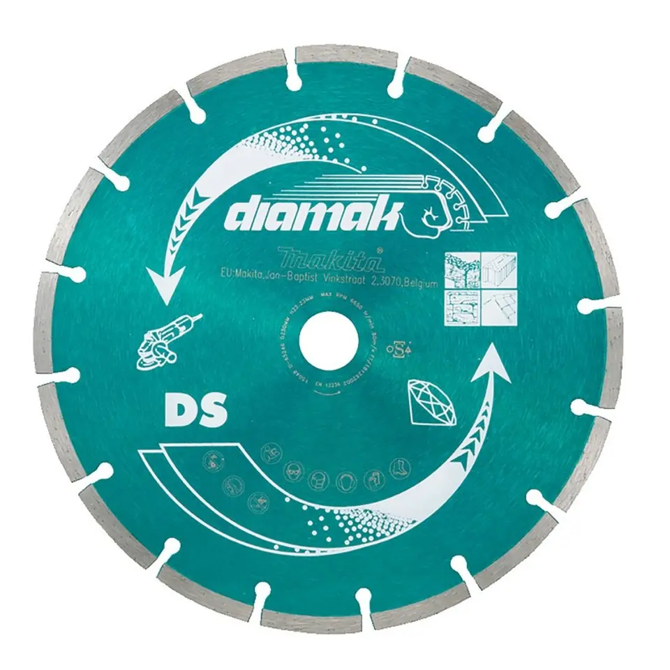 ⁨TARCZA DIAMENTOWA SEGMENTOWA 125MM 10PC⁩ w sklepie Wasserman.eu