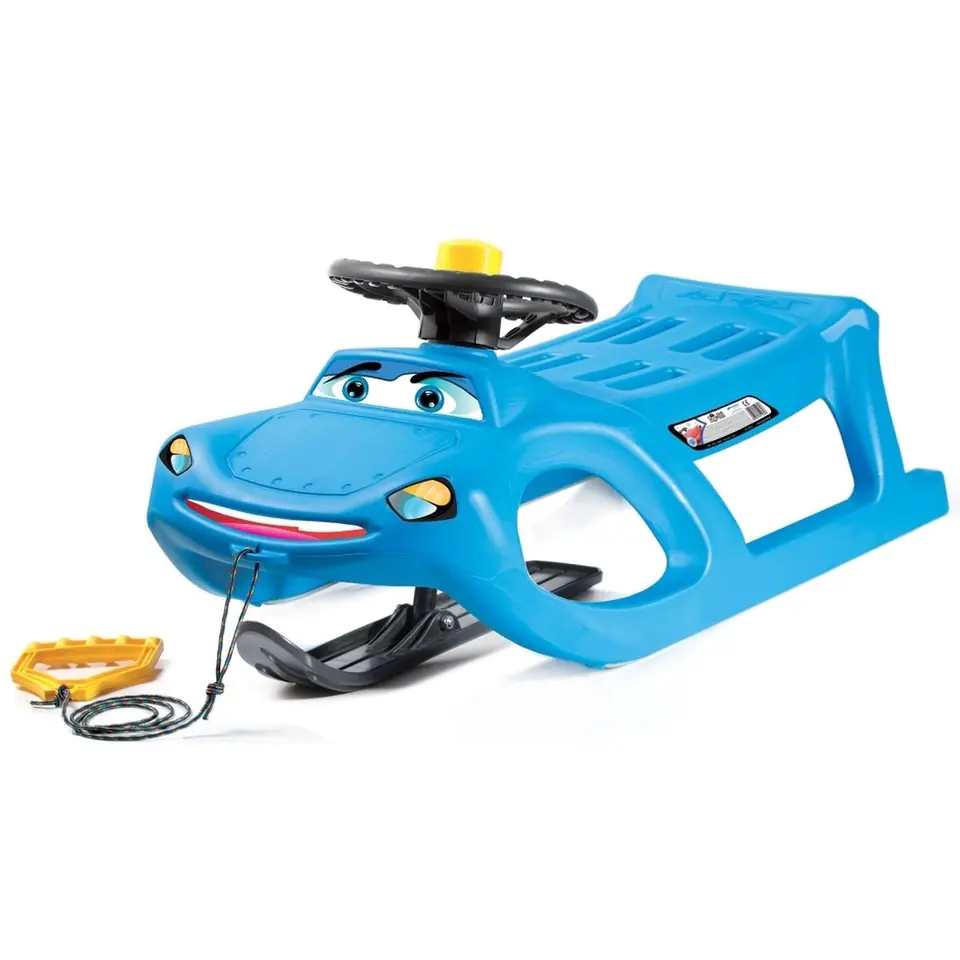 ⁨SANKI PLASTIKOWE CAR DRIVE CONTROL NIEBIESKIE⁩ w sklepie Wasserman.eu