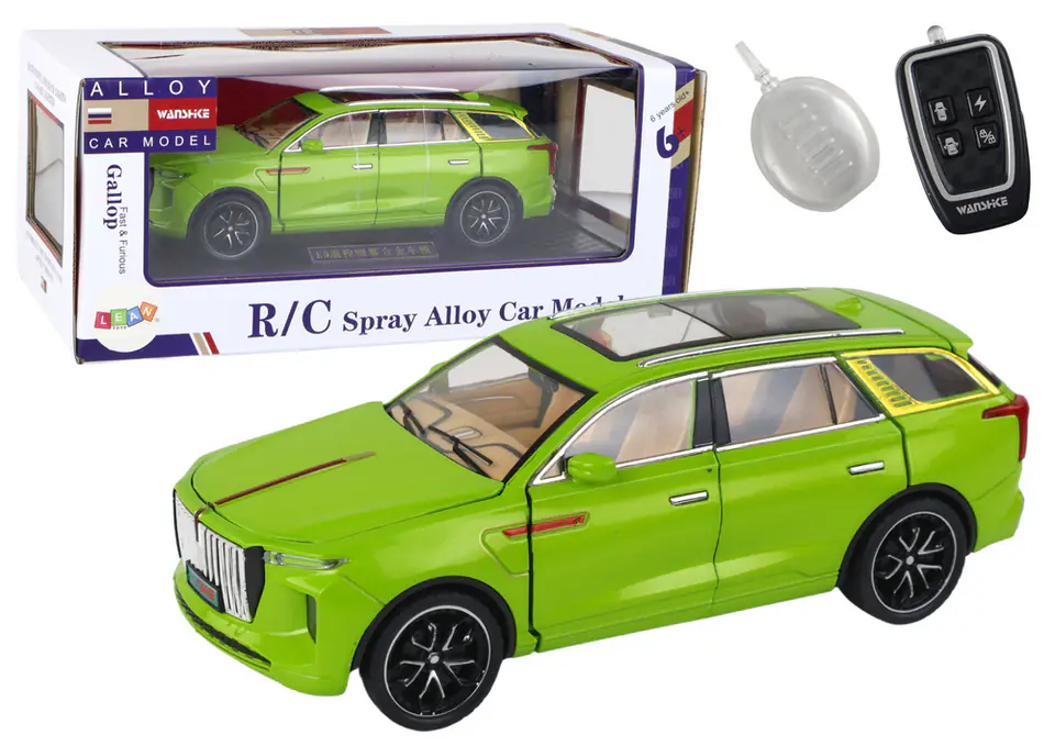 ⁨Aluminiowy Model Samochodu RC 1:24 C Kolor Zielony⁩ w sklepie Wasserman.eu