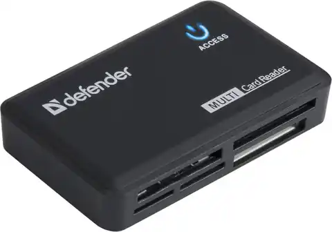 ⁨Czytnik kart pamięci DEFENDER OPTIMUS USB 2.0 ALL i n ONE 83501⁩ w sklepie Wasserman.eu