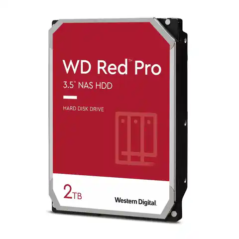 ⁨Dysk twardy HDD WD Red Pro 14TB 3,5" SATA WD142KFGX⁩ w sklepie Wasserman.eu