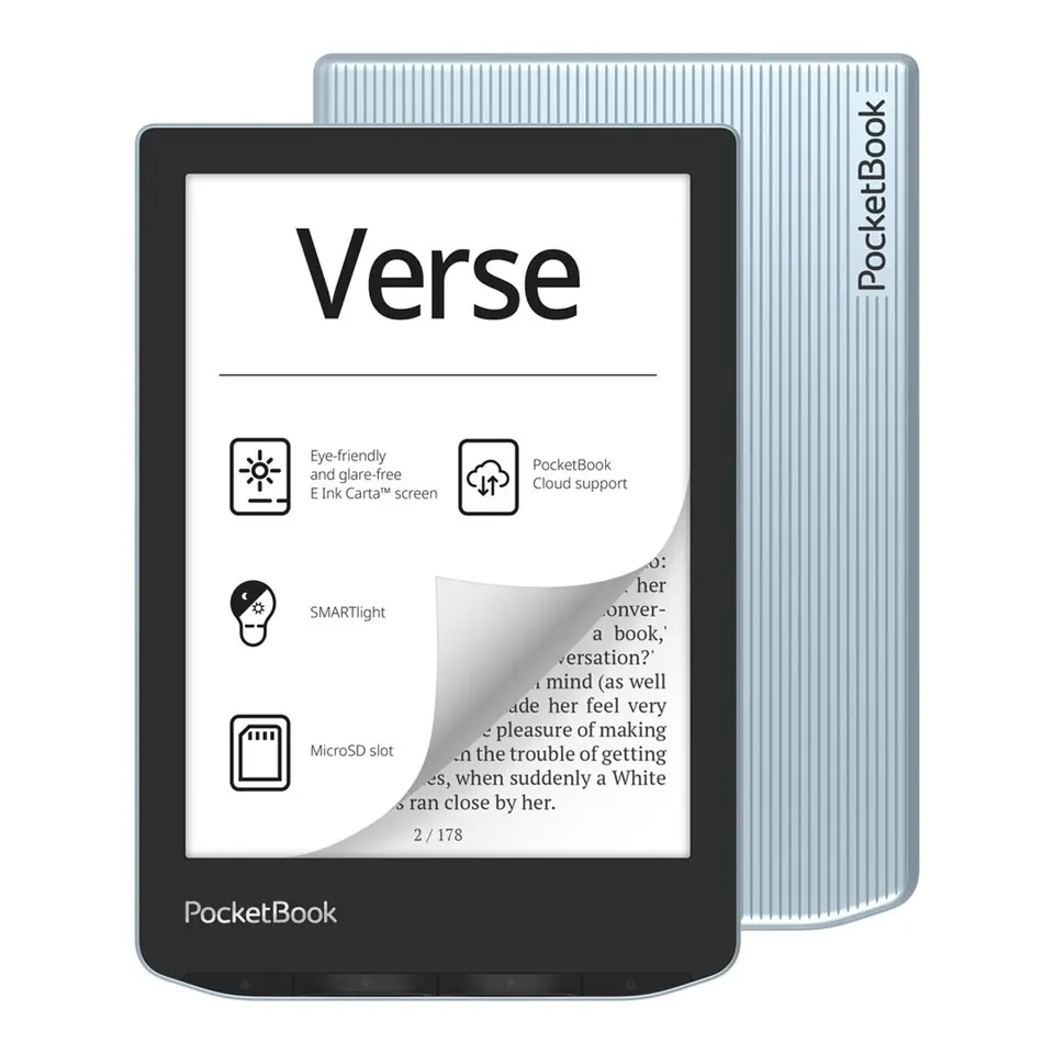 ⁨PocketBook Verse reader (629) light blue⁩ at Wasserman.eu