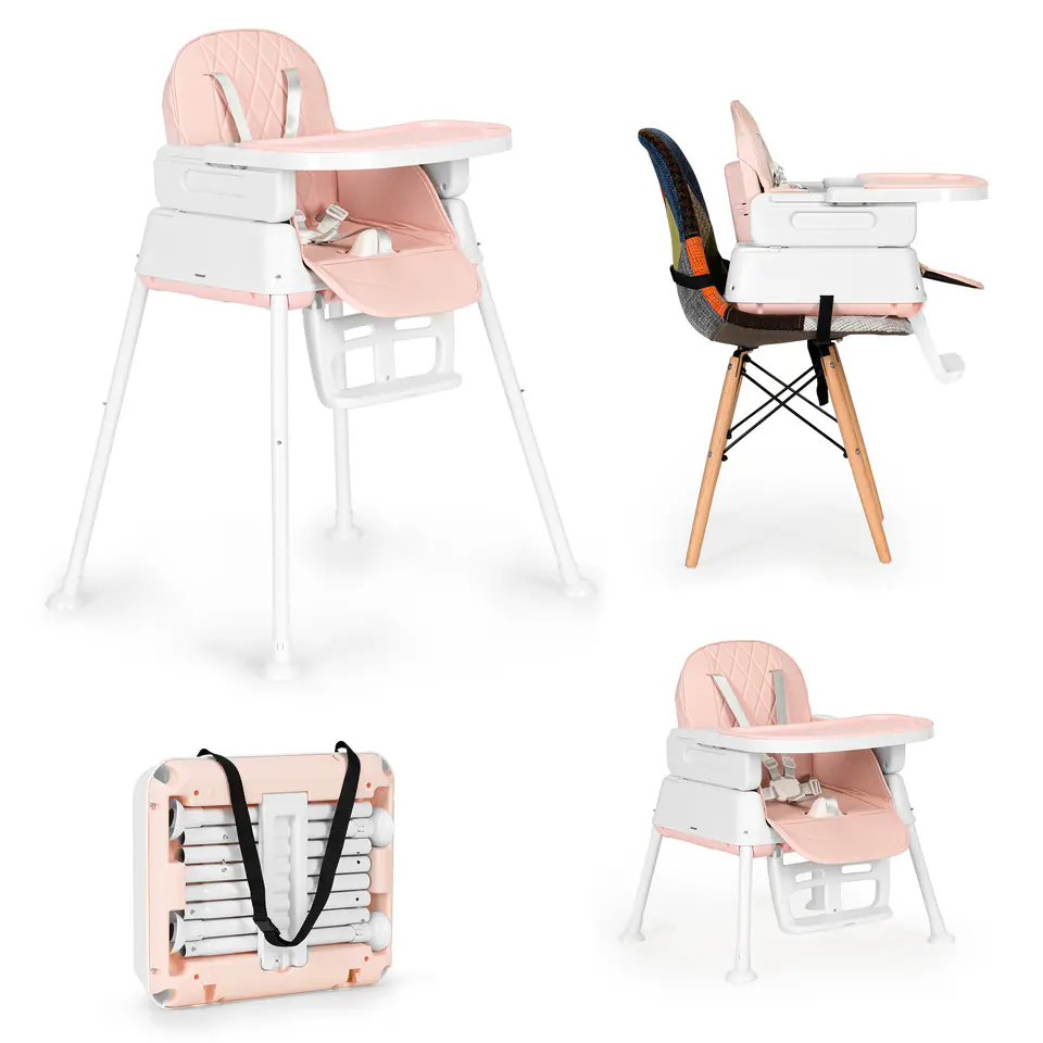 ⁨Fotelik krzesełko do karmienia dzieci 3w1 składany ECOTOYS⁩ w sklepie Wasserman.eu