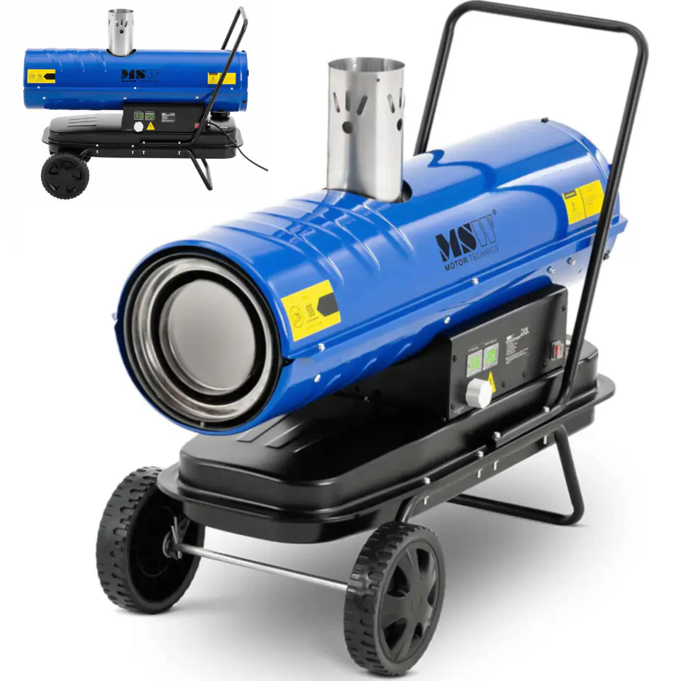 Nagrzewnica olejowa do dużych hal pomieszczeń 1071m3/h 20kW w sklepie Wasserman.eu