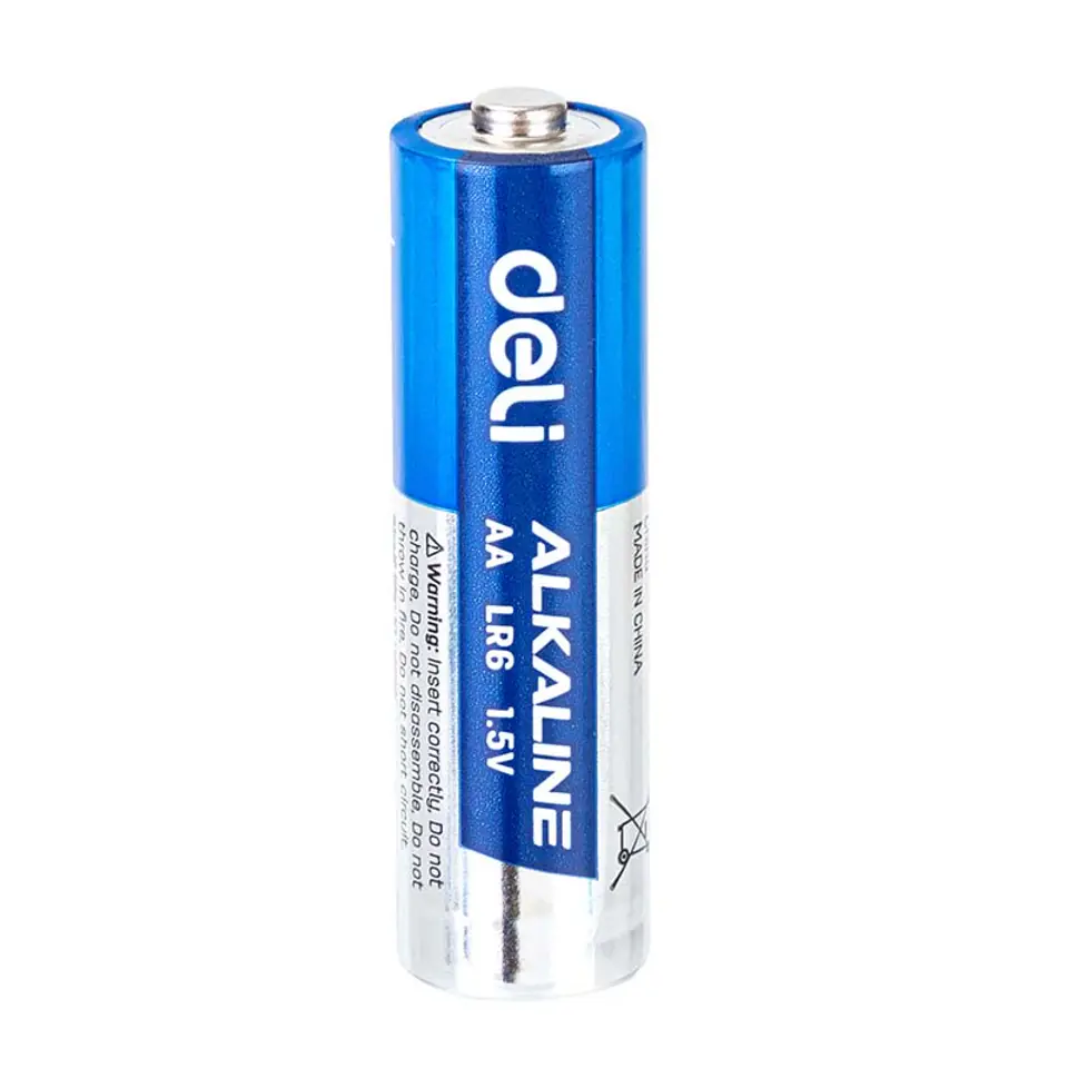 ⁨Bateria alkaliczna Deli AA LR6 1 szt.⁩ w sklepie Wasserman.eu