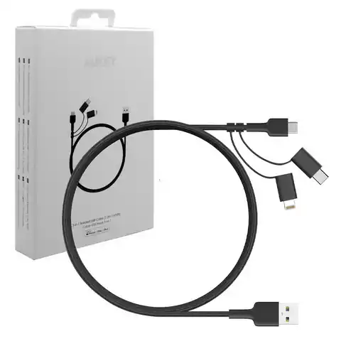 ⁨Kabel USB AUKEY USB typ C 1.2⁩ w sklepie Wasserman.eu
