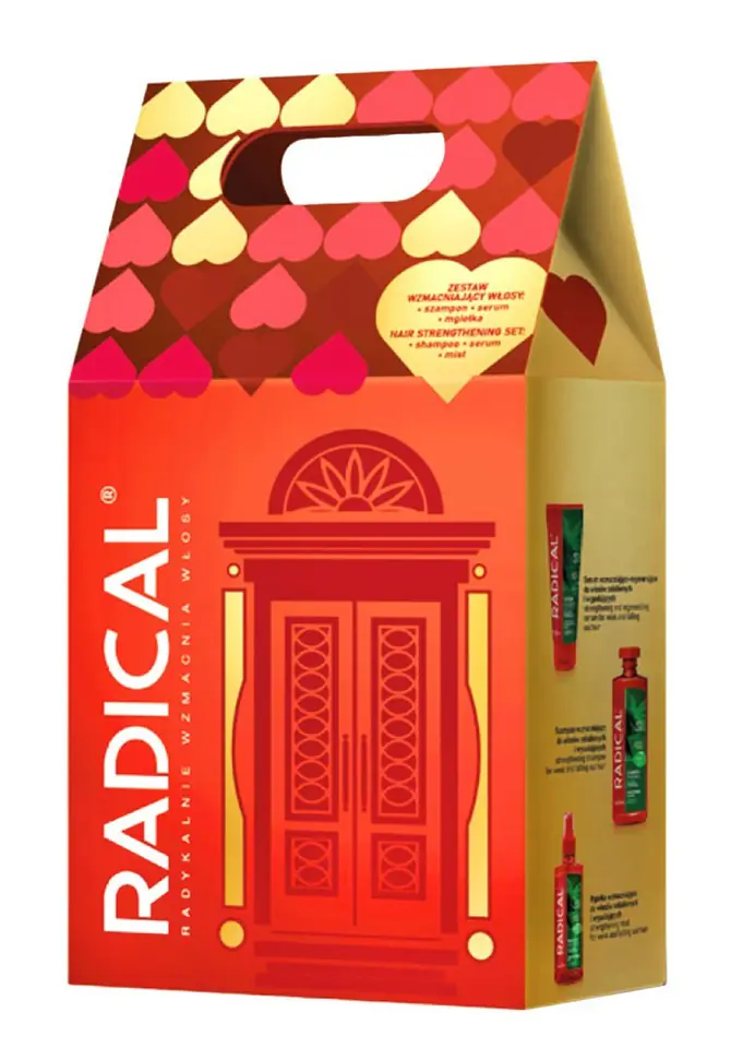 ⁨Farmona Zestaw prezentowy Radical (Szampon/serum/mgiełka)⁩ w sklepie Wasserman.eu