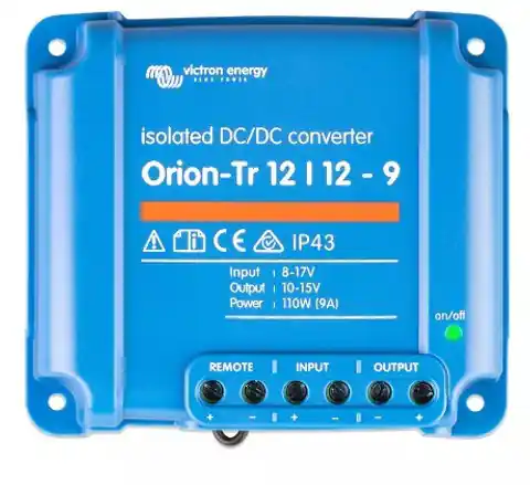 ⁨Victron Energy Orion-Tr 12/12-9A DC/DC converter (ORI121210110R)⁩ at Wasserman.eu