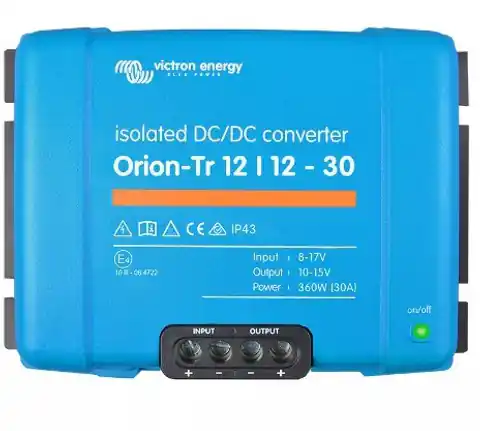 ⁨Victron Energy Orion-Tr 12/12-30A 360 W automotive inverter (ORI121240110)⁩ at Wasserman.eu