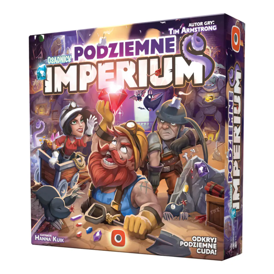 ⁨GRA PODZIEMNE IMPERIUM - PORTAL GAMES⁩ w sklepie Wasserman.eu