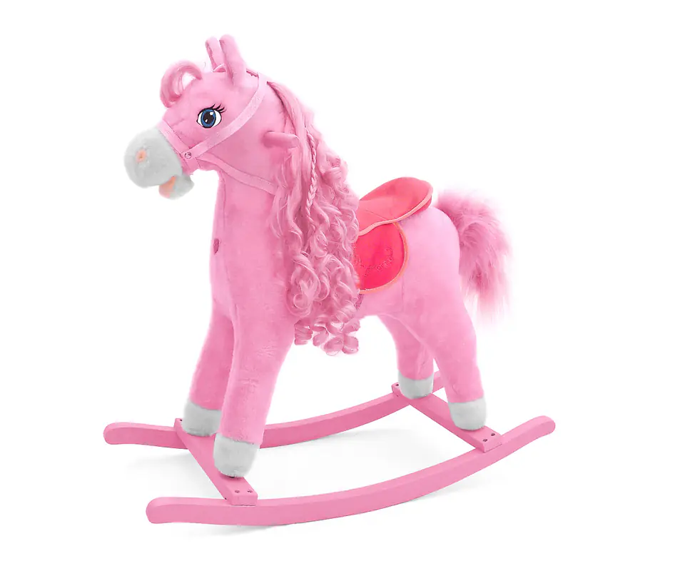 ⁨Princess rocking horse. Pink⁩ at Wasserman.eu