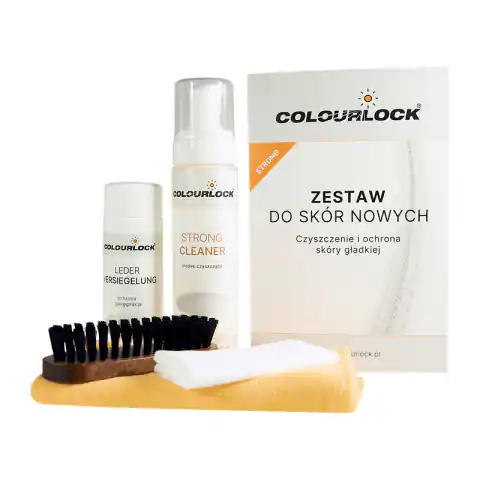 ⁨Colourlock Zestaw Strong Clean - zestaw do czyszczenia skóry samochodowej⁩ w sklepie Wasserman.eu