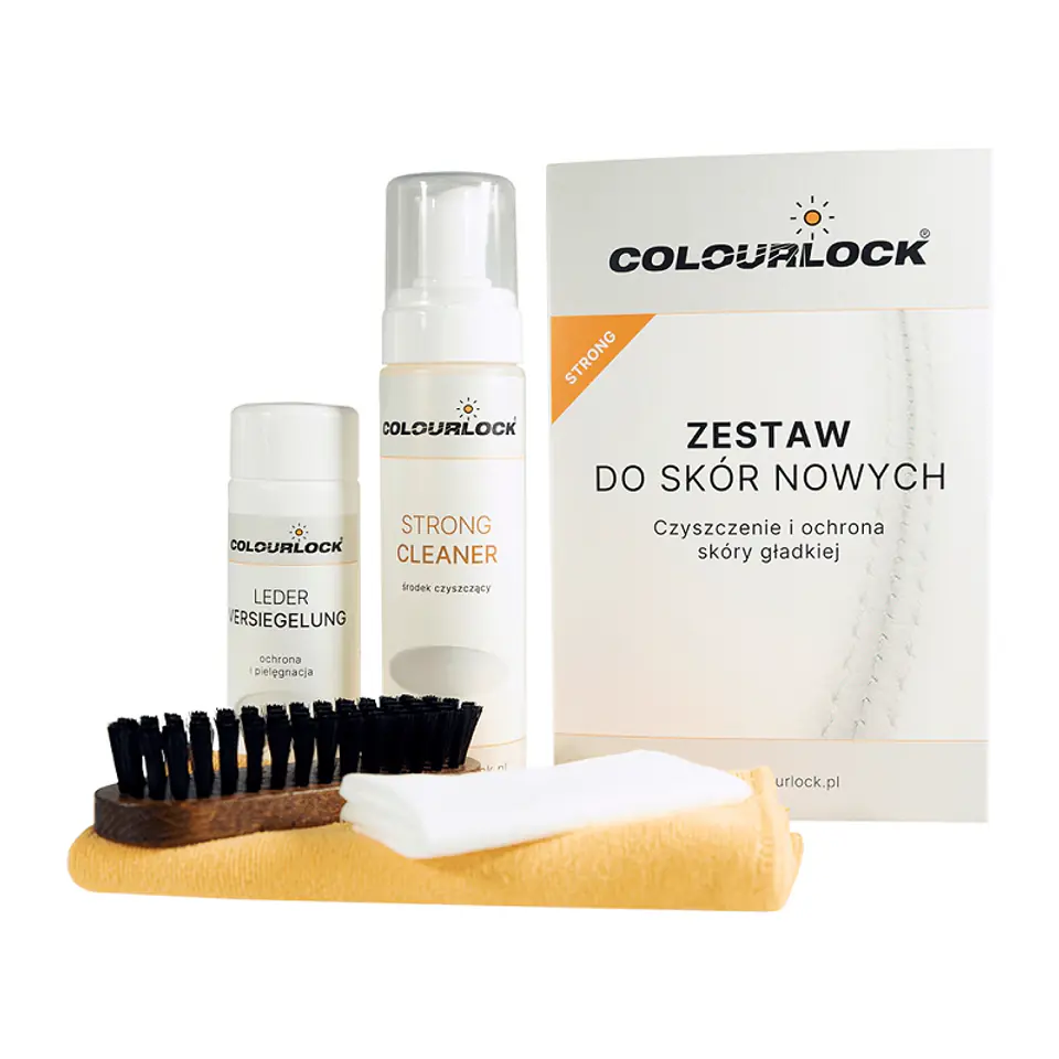 Colourlock Zestaw Strong Clean - zestaw do czyszczenia skóry samochodowej w sklepie Wasserman.eu