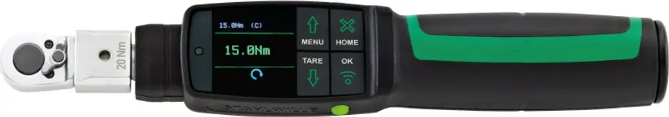 ⁨Klucz dynamometryczny elektroniczno-klikowy 2-20Nm z grzechotką wtykową 1/4" STAHLWILLE⁩ w sklepie Wasserman.eu