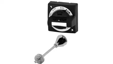 ⁨Rękojeść drzwiowa IP65 czarna PKZ0-XH-MCC 106136⁩ w sklepie Wasserman.eu
