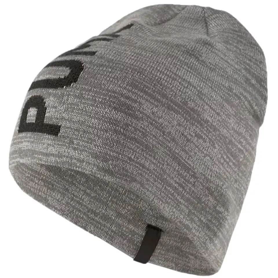 ⁨Czapka Puma Ess Classic Cuffless Beanie 23433 (kolor Szary/Srebrny, rozmiar Senior)⁩ w sklepie Wasserman.eu