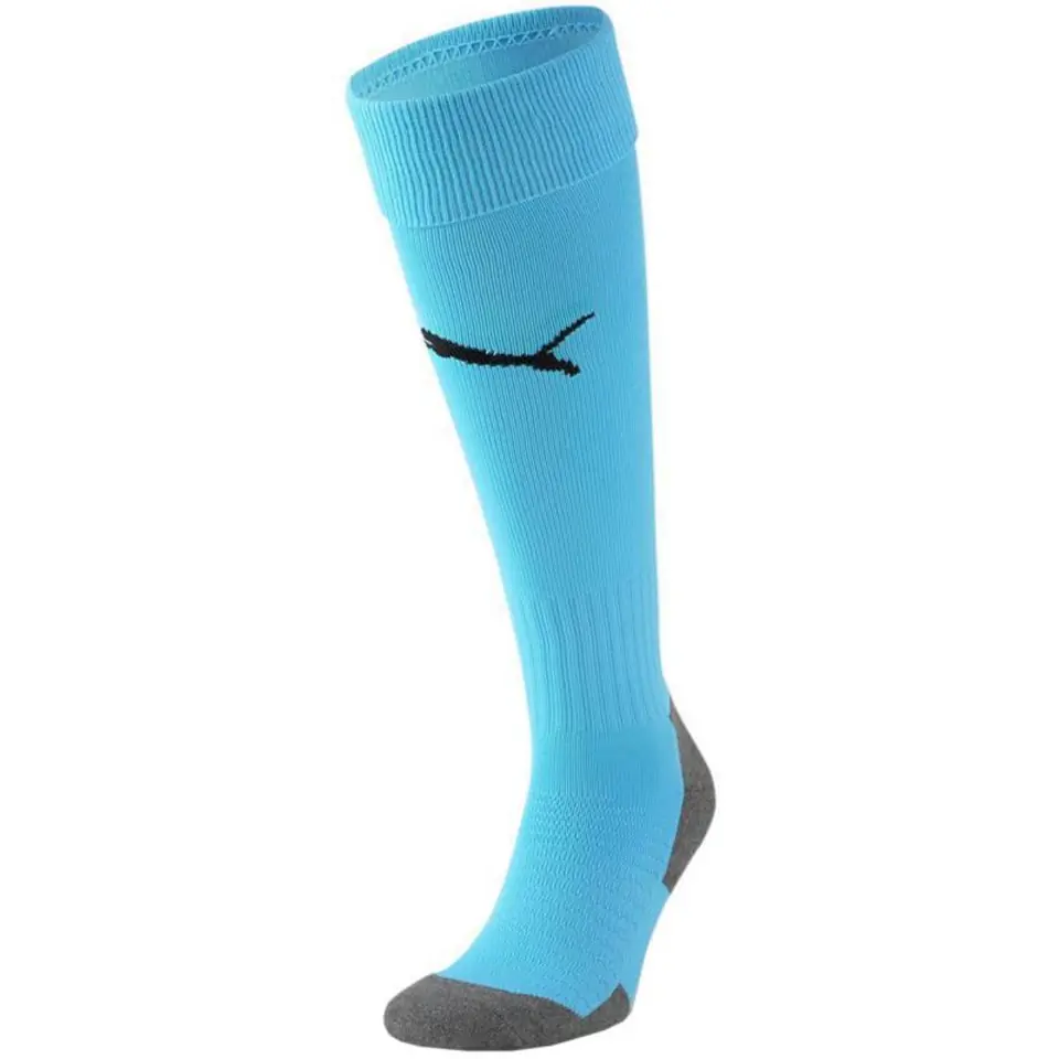 ⁨Getry piłkarskie Puma Team Liga Socks Core 703441 (kolor Niebieski, rozmiar 39-42)⁩ w sklepie Wasserman.eu