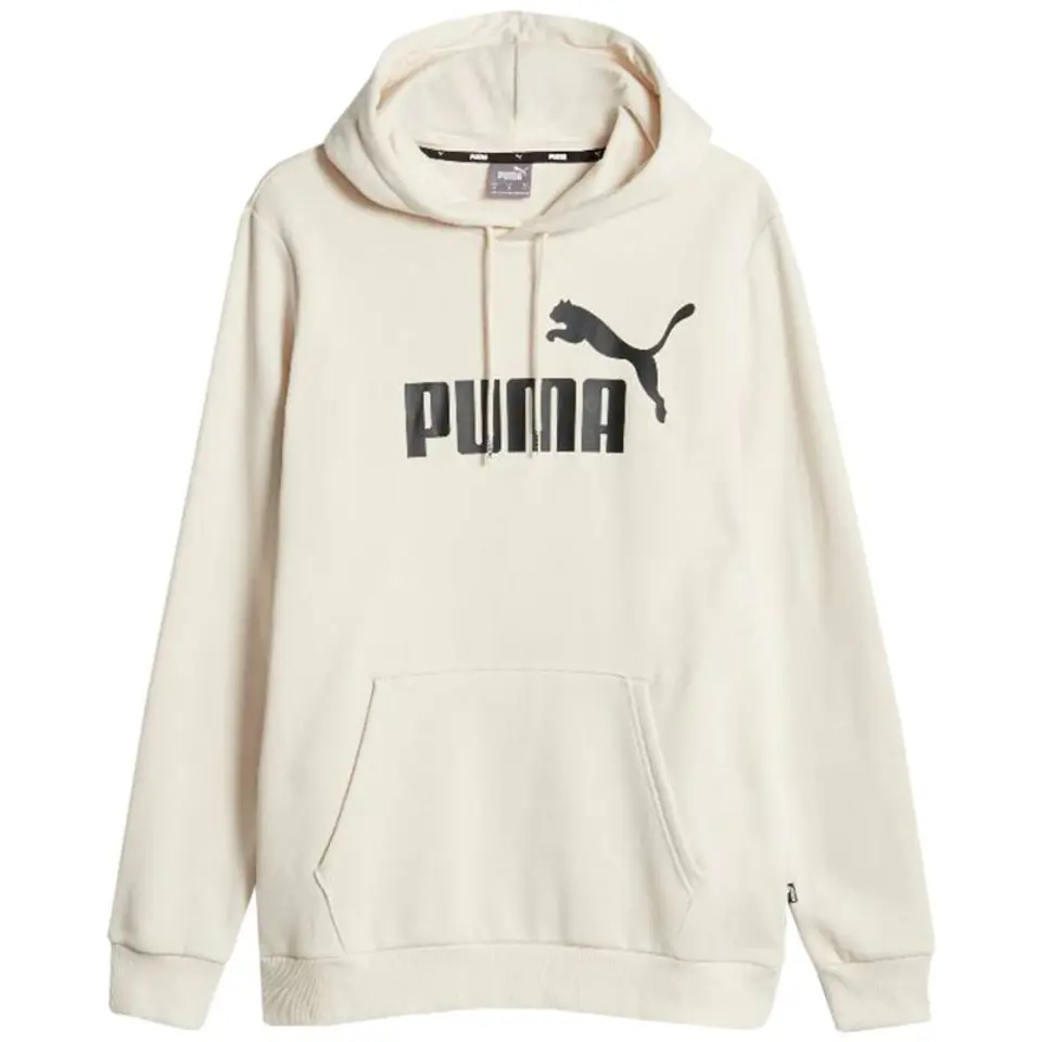 ⁨Bluza Puma ESS Big Logo Hoodie FL (s) Evening M 586687 (kolor Beżowy/Kremowy, rozmiar S)⁩ w sklepie Wasserman.eu