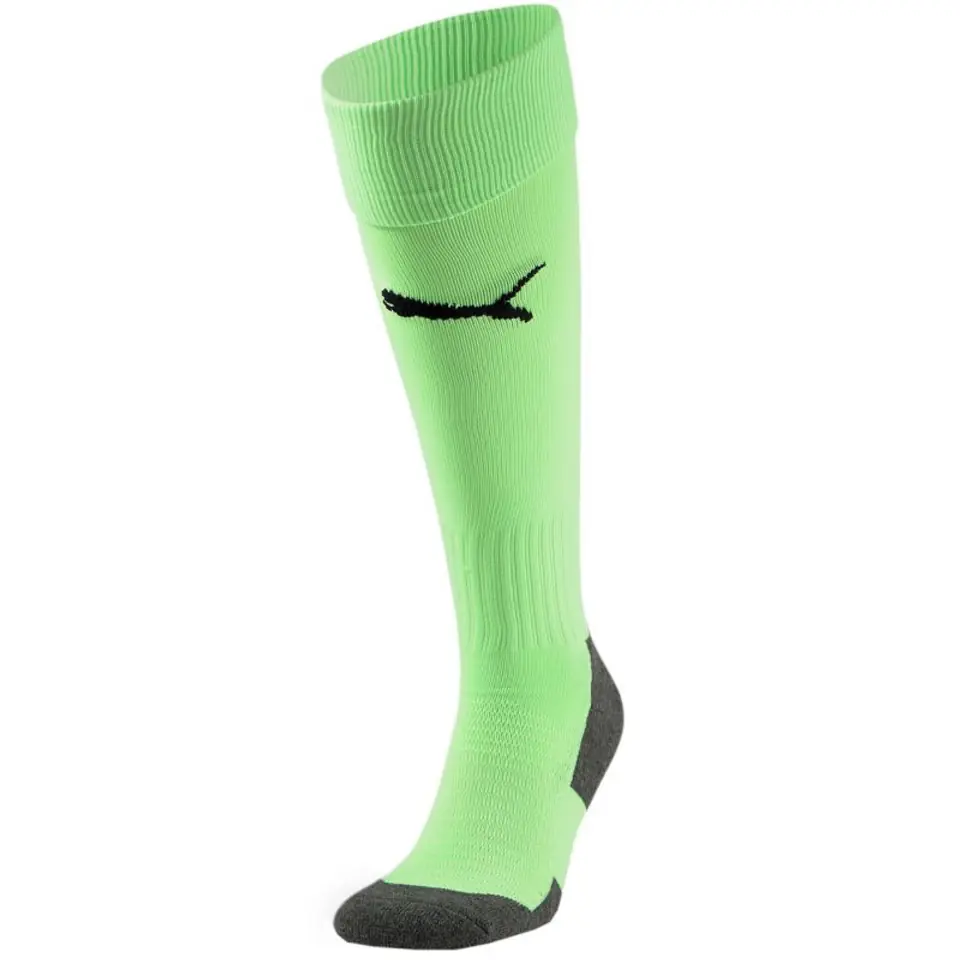 ⁨Getry piłkarskie Puma Team Liga Socks Core 703441 (kolor Zielony, rozmiar 3)⁩ w sklepie Wasserman.eu