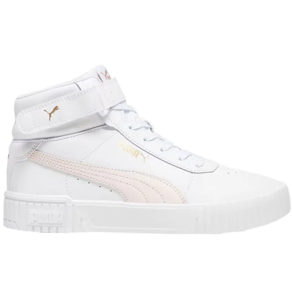 ⁨Women's shoes Puma Carina 2.0 Mid white 385851 07⁩ at Wasserman.eu