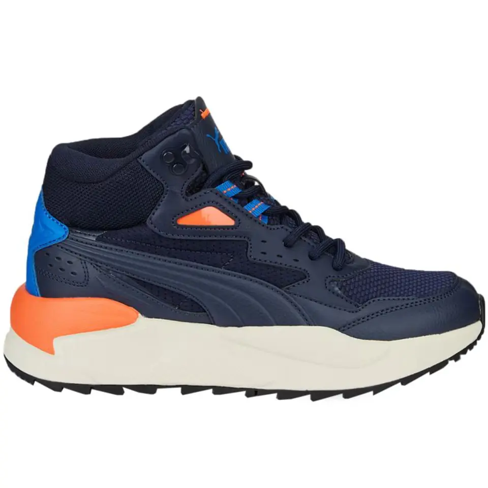 ⁨Puma X-Ray Speed Mid WTR Kids Shoes Navy Blue 387385 02⁩ at Wasserman.eu