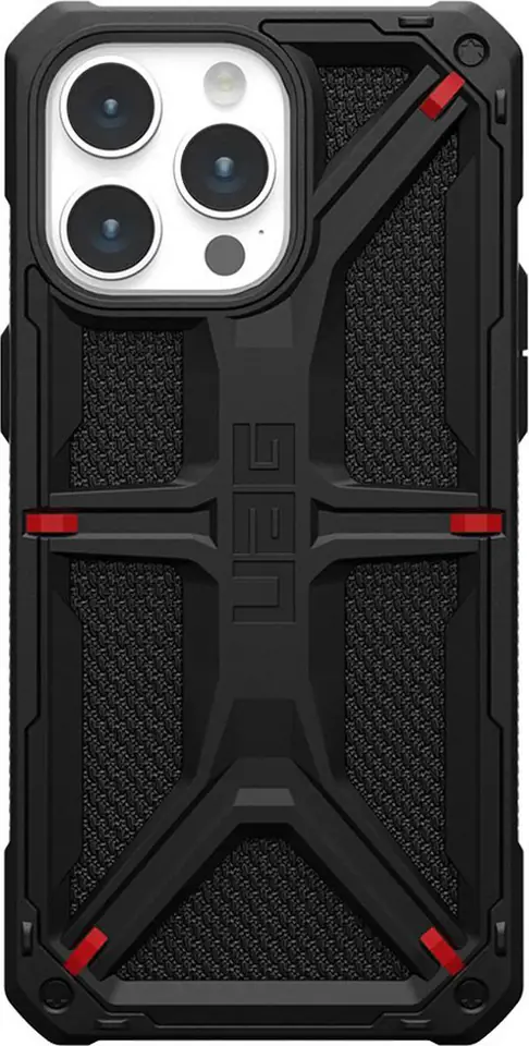 ⁨UAG Monarch - obudowa ochronna do iPhone 15 Pro Max (kevlar black)⁩ w sklepie Wasserman.eu