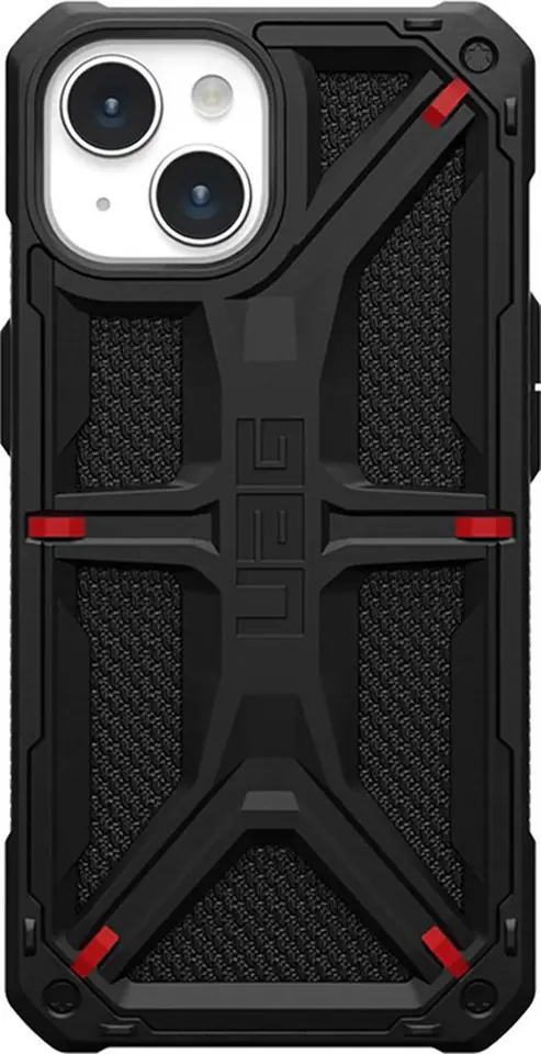 ⁨UAG Monarch - obudowa ochronna do iPhone 15 Plus (kevlar black)⁩ w sklepie Wasserman.eu