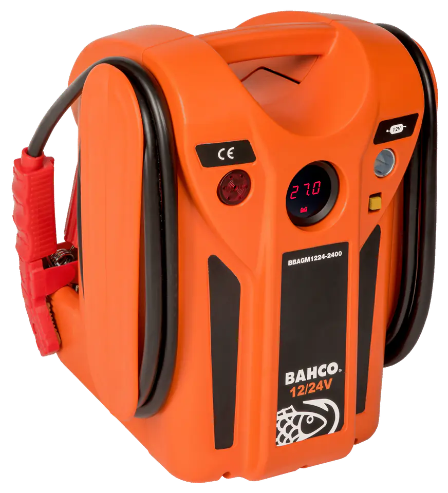 Buster do rozruchu 12/24 V 2400/1200 A BAHCO w sklepie Wasserman.eu