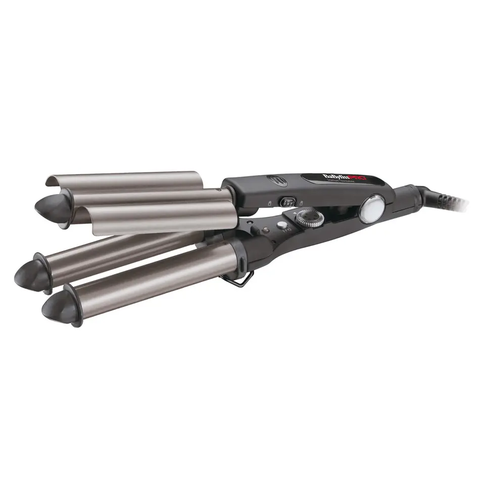 ⁨BaBylissPRO TRIPPLE WAVER Curling iron Warm Black 125 W 106.3" (2.7 m)⁩ at Wasserman.eu