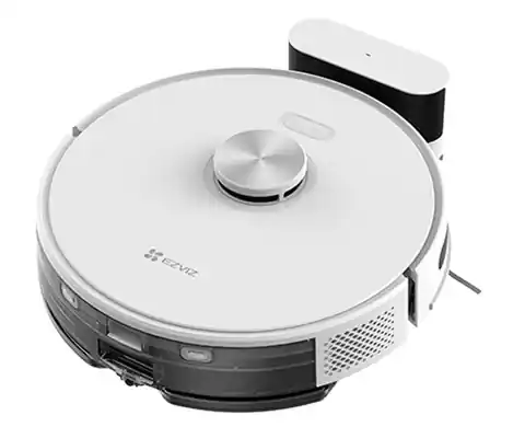 ⁨Self-contained hoover EZVIZ RE5 cleaning robot (CS-RE5-TWT2) White⁩ at Wasserman.eu