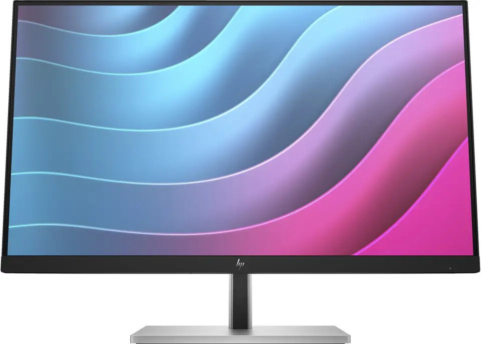 ⁨HP E-Series E24 G5 computer monitor 60.5 cm (23.8") 1920 x 1080 pixels Full HD LED Silver, Black⁩ at Wasserman.eu