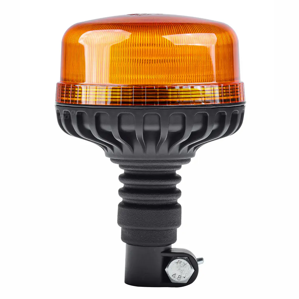 ⁨Lampa ostrzegawcza błyskowa kogut 36 led flex r65 r10 12v 24v w03p amio-02293⁩ w sklepie Wasserman.eu