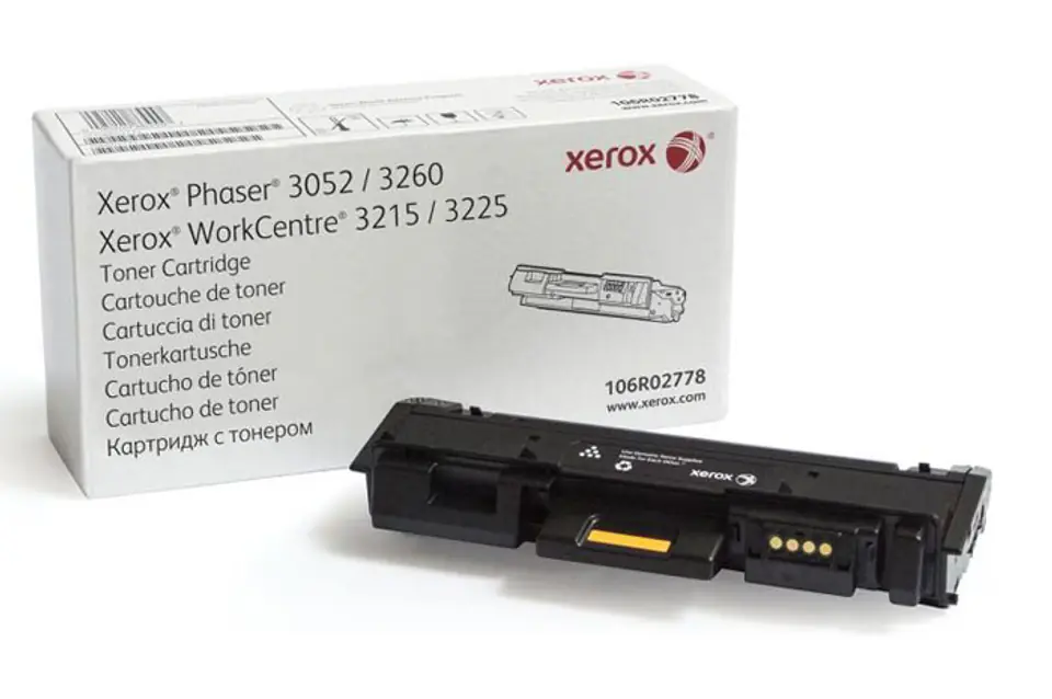 ⁨Oryginalny Toner Czarny Xerox Phaser 3052, 3260, WorkCentre 3215, 3225 (106R02778)⁩ w sklepie Wasserman.eu