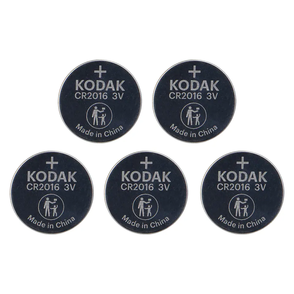 ⁨5 pcs. Kodak Ultra Lithium Battery 3V CR2016. (1LM)⁩ at Wasserman.eu