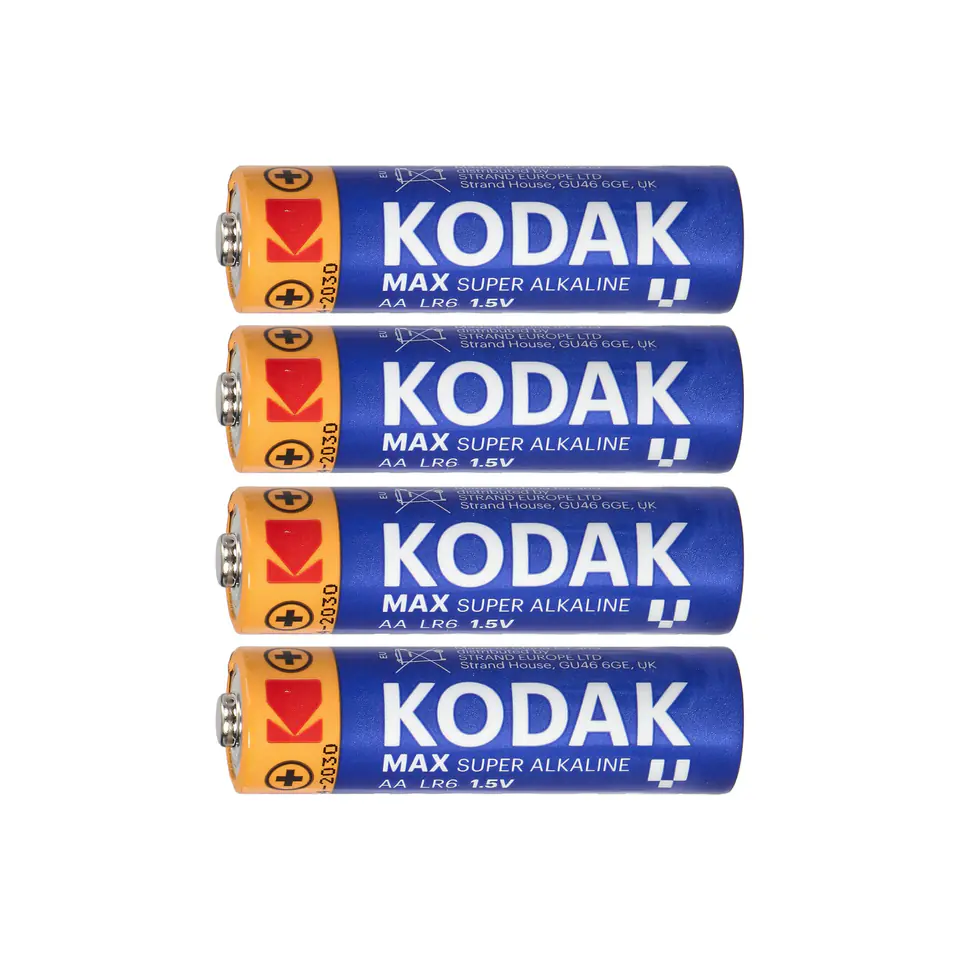 ⁨Baterie Kodak MAX Alkaline AA LR6, 4 szt.⁩ w sklepie Wasserman.eu