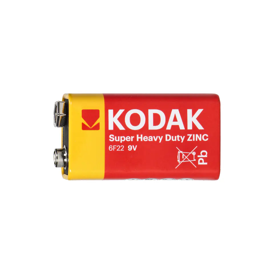 ⁨Baterie Kodax Zinc Super Heavy Duty 9V R9, 1 szt. folia⁩ w sklepie Wasserman.eu