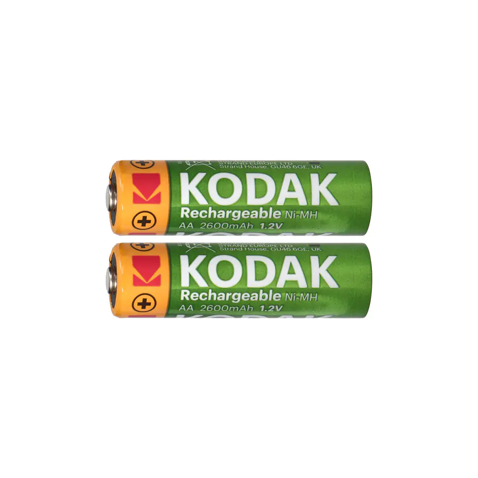 ⁨Akumulatorki Kodak Ni-MH AA 2600mAh, 2 szt.⁩ w sklepie Wasserman.eu