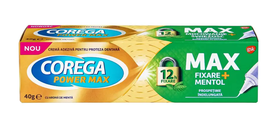 ⁨GSK COREGA Max Mocowanie + Świeżość 40 g&⁩ w sklepie Wasserman.eu