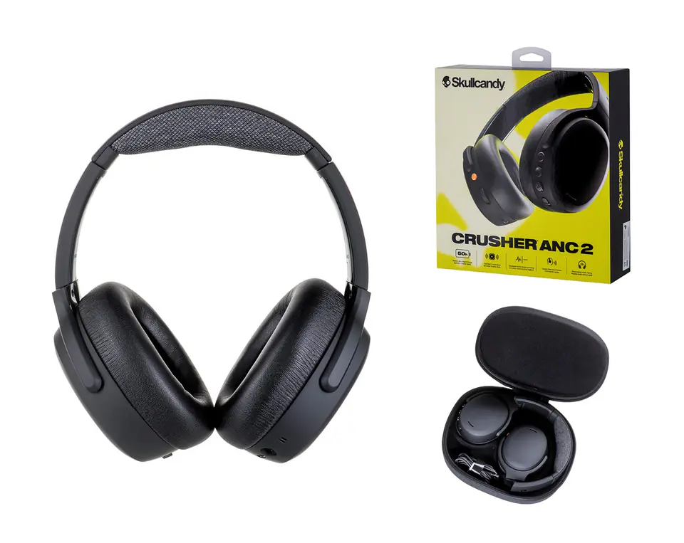 ⁨słuchawki Skullcandy Crusher ANC2 Wireless True Black⁩ w sklepie Wasserman.eu