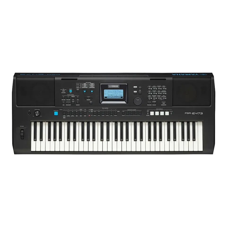 ⁨Yamaha PSR-E473 synthesizer Digital synthesizer 61 Black⁩ at Wasserman.eu