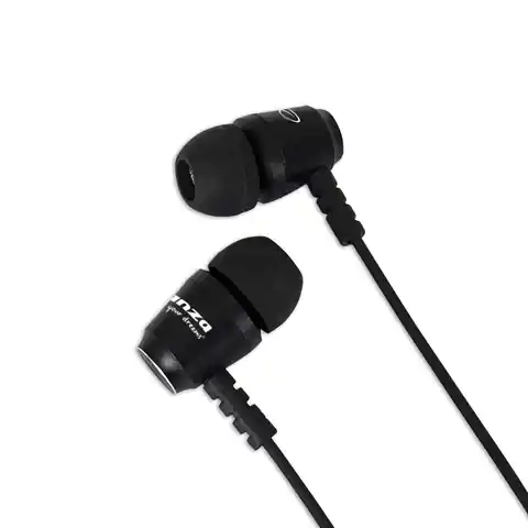 ⁨EH205K Esperanza In-Ear-Kopfhörer Metall mit Mikrofon eh205 schwarz⁩ im Wasserman.eu
